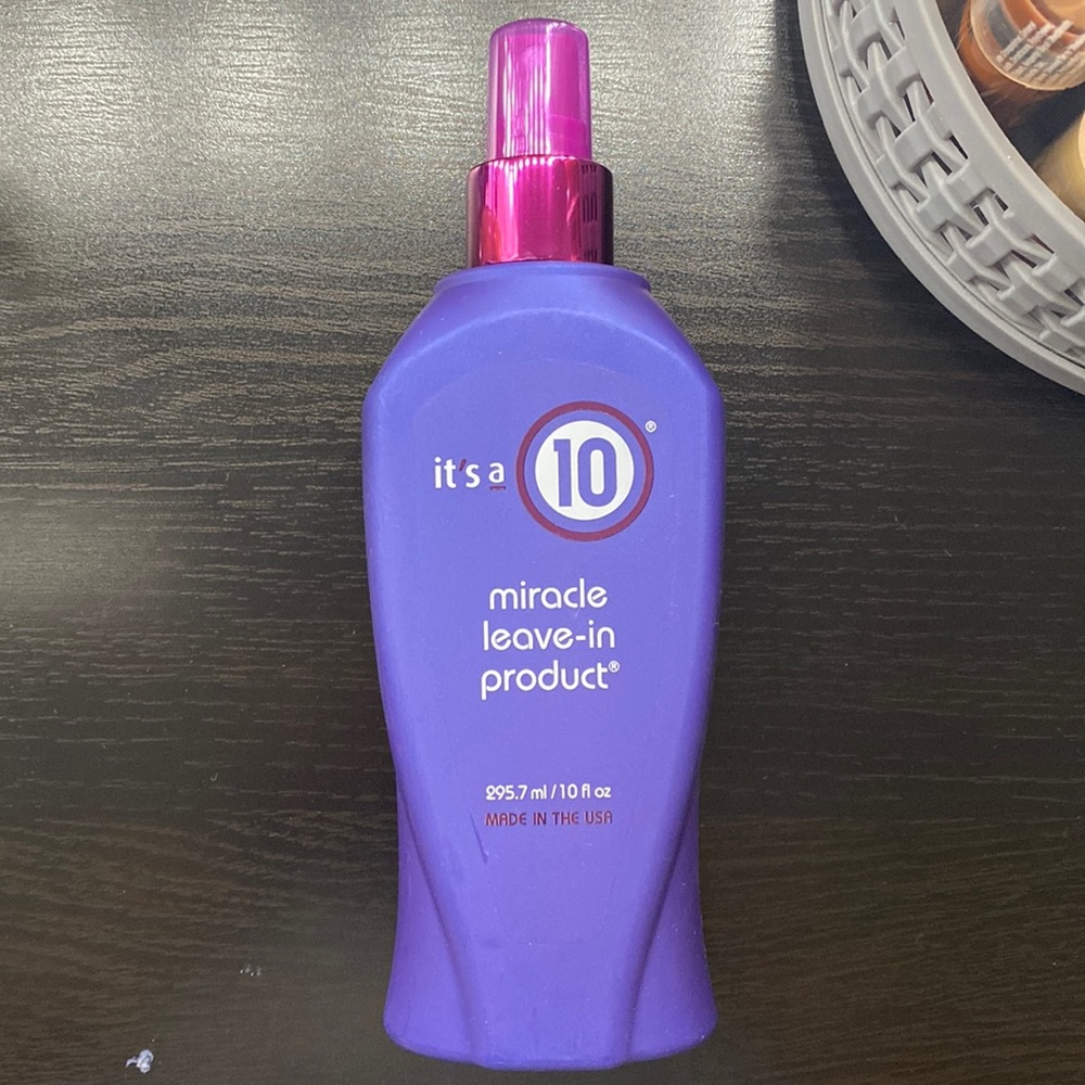 It’s a 10 miracle leave in product